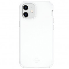 Coque rigide ITSKINS HYBRID SILK Apple iPhone 12 Mini Blanc