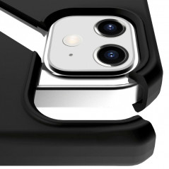 Coque rigide ITSKINS HYBRID SILK Apple iPhone 12 Mini Noir