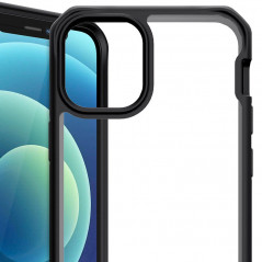 Itskins – iPhone 12 Mini Coque HYBRID SOLID Noir