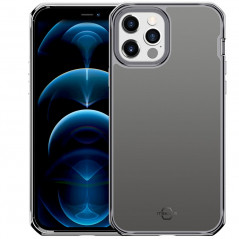 Coque rigide ITSKINS HYBRID GLASS Apple iPhone 12 PRO MAX Gris