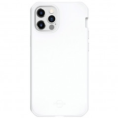 Coque rigide ITSKINS HYBRID SILK Apple iPhone 12 PRO MAX Blanc
