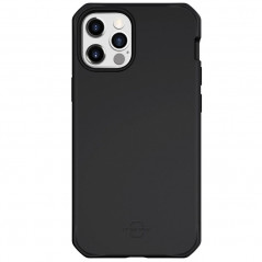 Coque rigide ITSKINS HYBRID SILK Apple iPhone 12 PRO MAX Noir