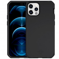 Coque rigide ITSKINS HYBRID SILK Apple iPhone 12 PRO MAX Noir