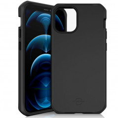 Coque rigide ITSKINS HYBRID SILK Apple iPhone 12 PRO MAX Noir