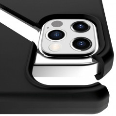 Coque rigide ITSKINS HYBRID SILK Apple iPhone 12 PRO MAX Noir