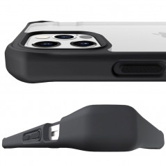 Coque rigide ITSKINS HYBRID SOLID Apple iPhone 12 PRO MAX Noir