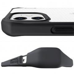 Coque rigide ITSKINS HYBRID TEX Apple iPhone 12 Mini Noir