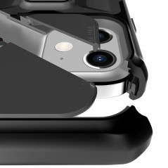 Coque antichoc ITSKINS SLIDELOCK STAND Apple iPhone 12 Mini Noir