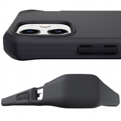 Itskins – iPhone 12 Mini Coque Spectrum SOLID Noir
