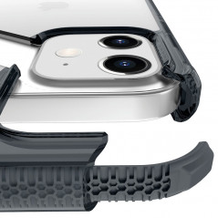 Coque rigide ITSKINS SUPREME CLEAR Apple iPhone 12 Mini Noir