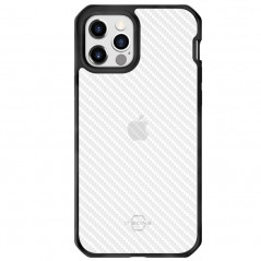 Coque rigide ITSKINS HYBRID TEX Apple iPhone 12 PRO MAX Noir