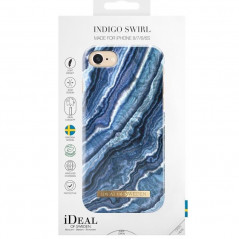 iDeal of Sweden – iPhone SE 2020/8/7/6S/6 Coque Indigo Swirl