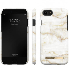 iDeal of Sweden – iPhone SE 2020/8/7/6S/6 Coque Golden Pearl Marble