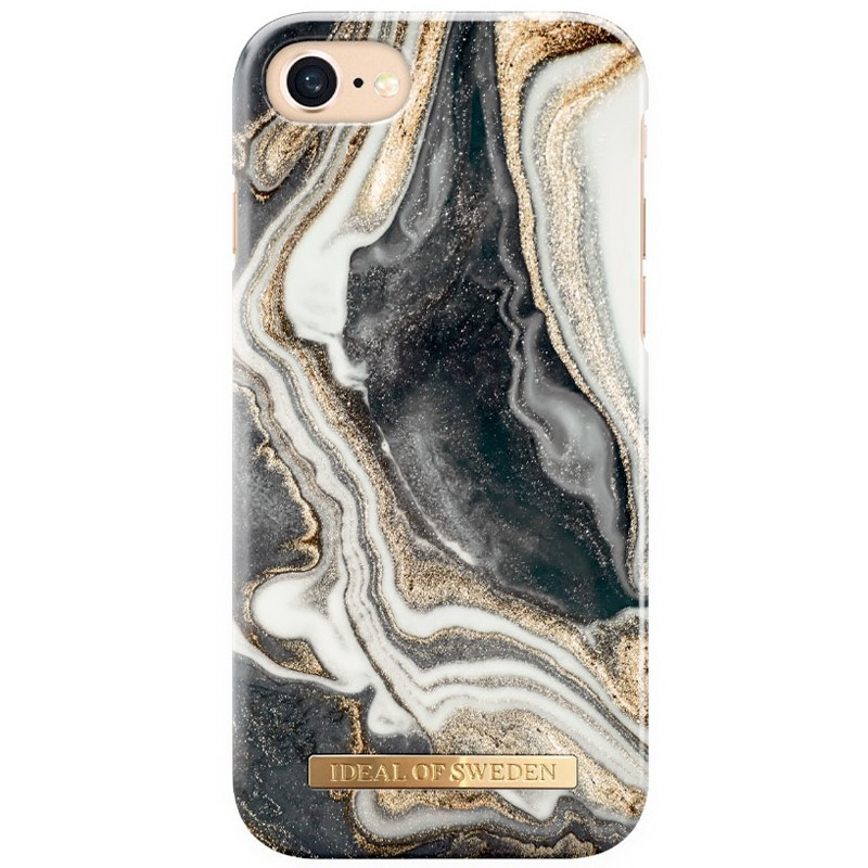 iDeal of Sweden – iPhone SE 2020/8/7/6S/6 Coque Golden Marble