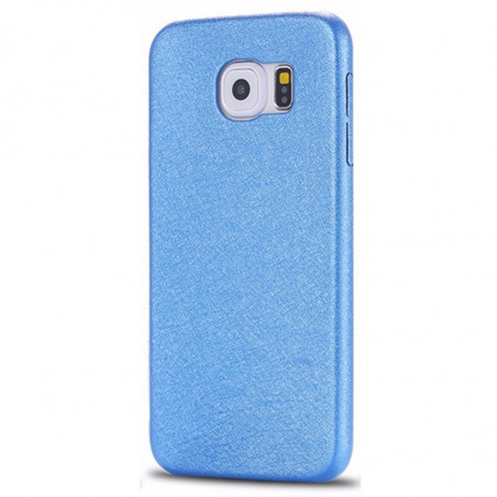 Coque SILK SKIN Samsung Galaxy S6 Bleu