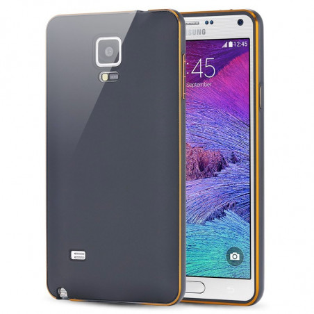 Coque aluminium Samsung Galaxy Note 4 Noir