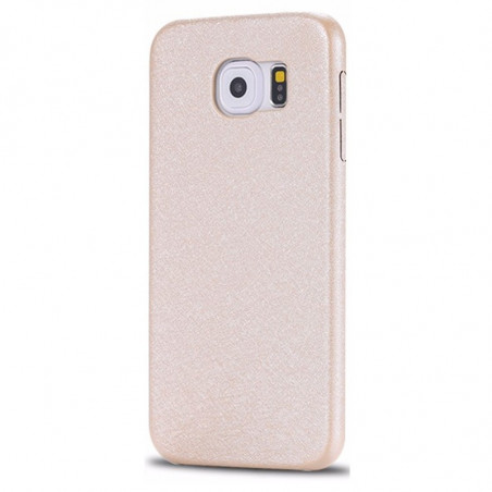 Coque SILK SKIN Samsung Galaxy S6 Or