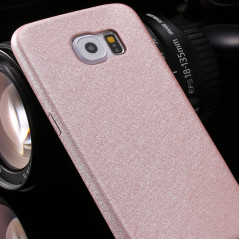 Coque SILK SKIN Samsung Galaxy S6 Rose clair