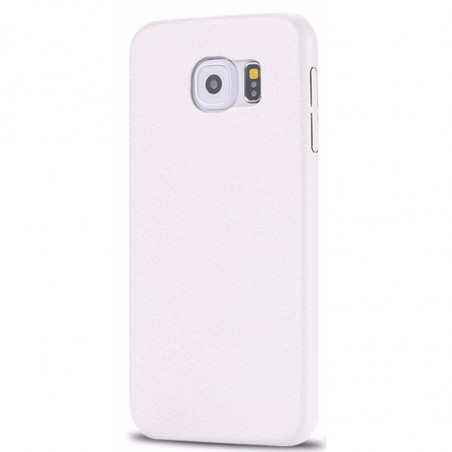 Coque SILK SKIN Samsung Galaxy S6 Blanc
