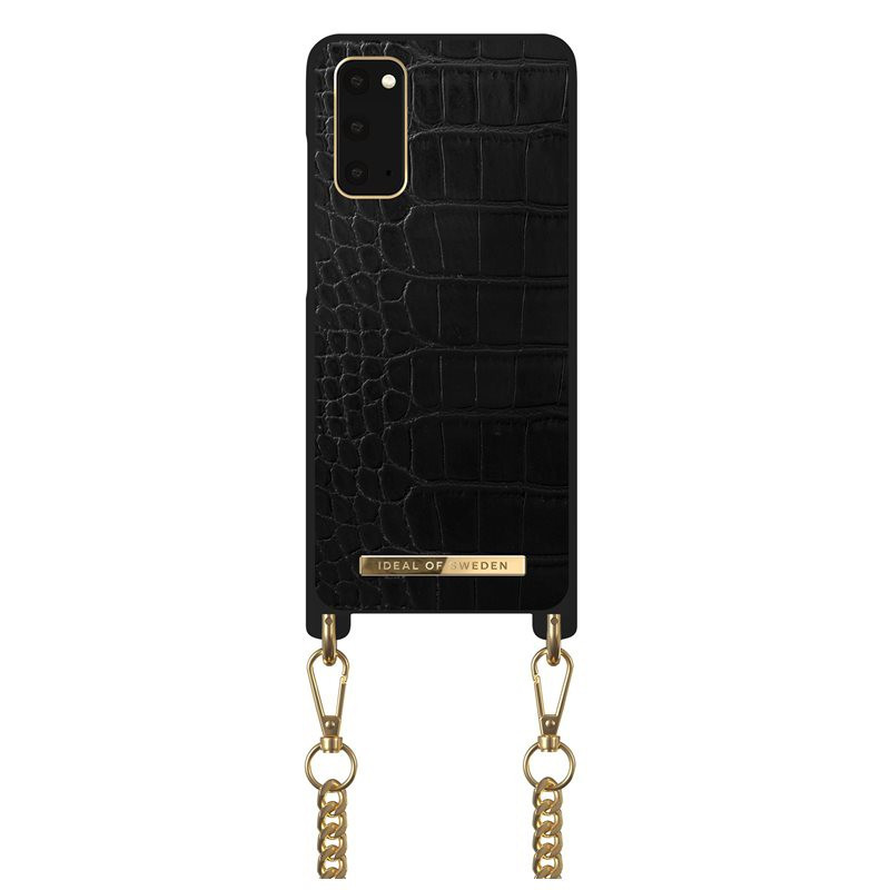 iDeal of Sweden – Galaxy S20 / Galaxy S20 5G Coque Jet Black Croco