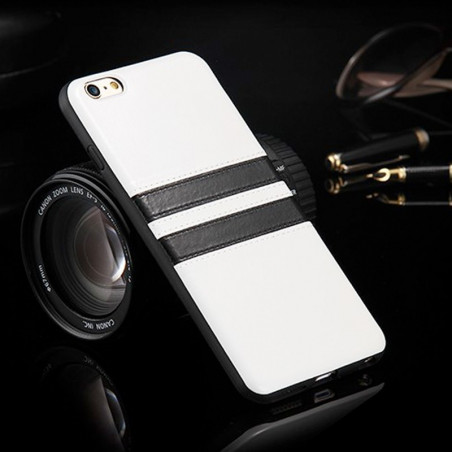 Coque GT RACING EDITION Apple iPhone 6/6S Blanc