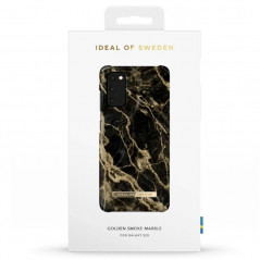 iDeal of Sweden – Galaxy S20 / Galaxy S20 5G Coque Golden Smoke Marble