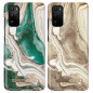 Coque rigide iDeal of Sweden Golden Marble Series Samsung Galaxy S20/S20 5G