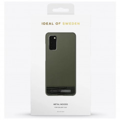 iDeal of Sweden - Galaxy S20 / Galaxy S20 5G Coque Metal Woods