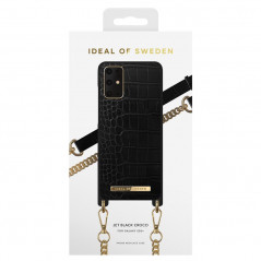 iDeal of Sweden - Galaxy S20 Plus / S20 Plus 5G Coque Jet Black Croco