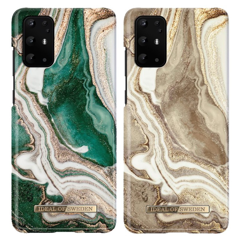 Coque rigide iDeal of Sweden Golden Marble Series Samsung Galaxy S20 (5G) Plus