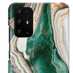 Coque rigide iDeal of Sweden Golden Marble Series Samsung Galaxy S20 (5G) Plus Vert (Golden Jade)