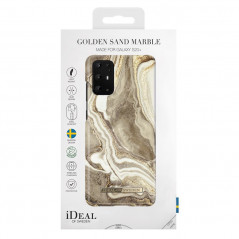 Coque rigide iDeal of Sweden Golden Marble Series Samsung Galaxy S20 (5G) Plus Or (Golden Sand)