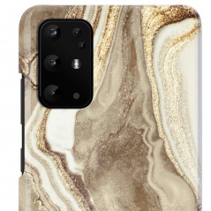 Coque rigide iDeal of Sweden Golden Marble Series Samsung Galaxy S20 (5G) Plus Or (Golden Sand)