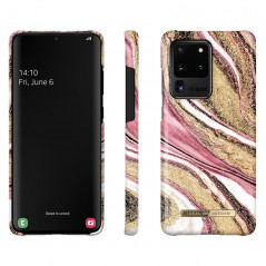 Coque rigide iDeal of Sweden Cosmic Swirl Samsung Galaxy S20 Ultra 5G Rose