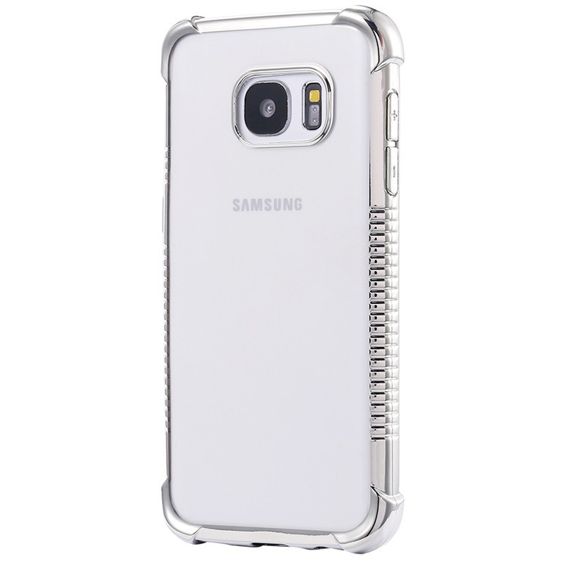 Coque silicone gel PLATING FRAME Samsung Galaxy S7 Edge