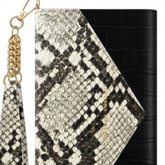iDeal of Sweden - Galaxy S20 Ultra 5G Etui 2in1 Midnight Python Clutch