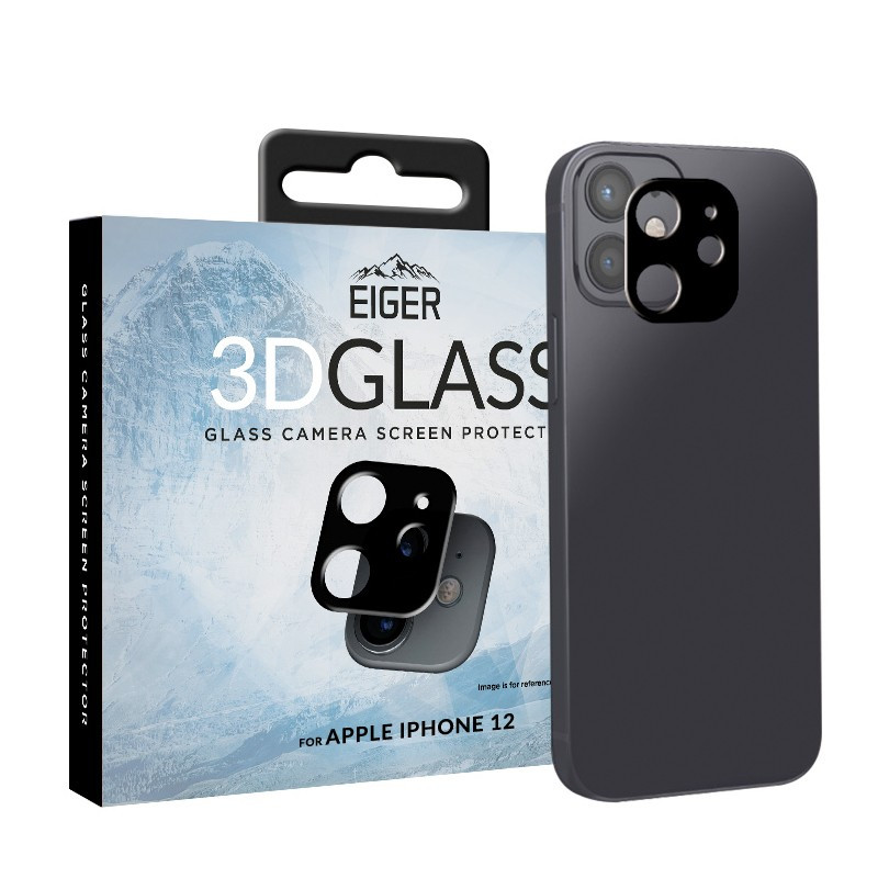 Eiger - iPhone 12 Protection camera 3D GLASS Eiger - iPhone 12 Protection camera 3D GLASS