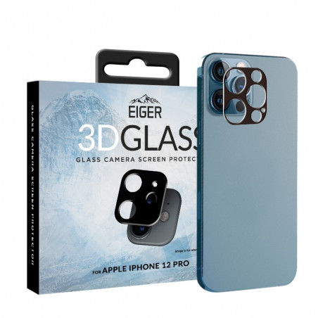 Eiger - iPhone 12 PRO Protection camera 3D GLASS