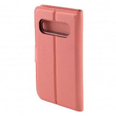 Etui Coque magnétique 2-en-1 Mike Galeli JOSS Series Samsung Galaxy S10 Plus Orange (corail)