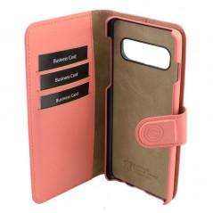 Etui Coque magnétique 2-en-1 Mike Galeli JOSS Series Samsung Galaxy S10 Plus Orange (corail)