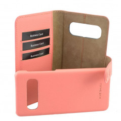 Etui Coque magnétique 2-en-1 Mike Galeli JOSS Series Samsung Galaxy S10 Plus Orange (corail)