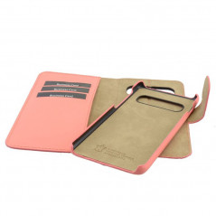 Etui Coque magnétique 2-en-1 Mike Galeli JOSS Series Samsung Galaxy S10 Plus Orange (corail)