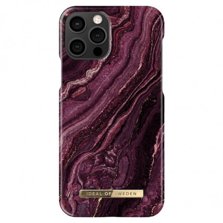 iDeal of Sweden - iPhone 12 / iPhone 12 PRO Coque Golden Plum Marble