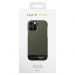 iDeal of Sweden - iPhone 12 / iPhone 12 PRO Coque Metal Woods