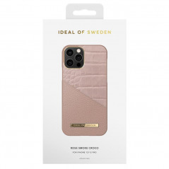 iDeal of Sweden - iPhone 12 / iPhone 12 PRO Coque Rose Smoke Croco