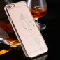 Coque transparente Glitter Diamond Apple iPhone 6/6s Peafowl