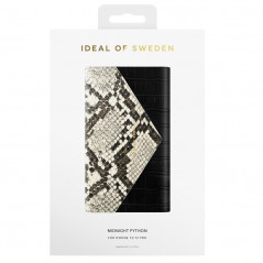 iDeal of Sweden - iPhone 12 / iPhone 12 PRO Etui 2in1 Midnight Python