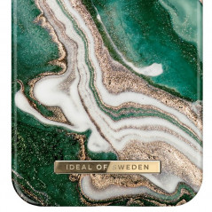iDeal of Sweden - iPhone 12 PRO MAX Coque Golden Marble Vert (Golden Jade)
