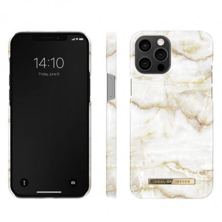 iDeal of Sweden - iPhone 12 PRO MAX Coque Golden Pearl Marble