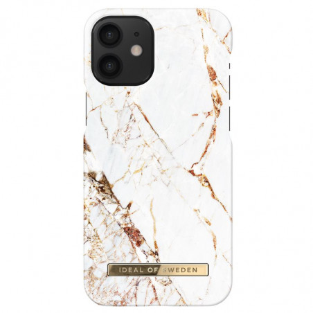 iDeal of Sweden - iPhone 12 MINI Coque Carrara Gold